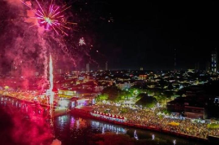 aniversário de 365 anos de Santarém, reune milhares de pessoas na orla da cidade