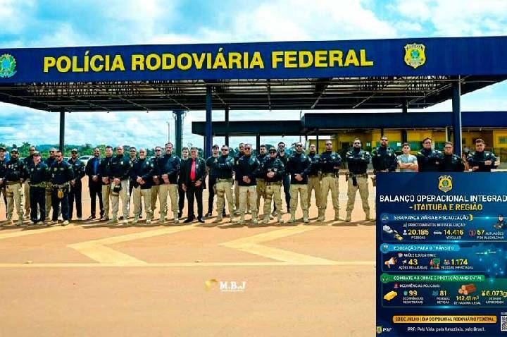 Balanço Operacional – PRF intensifica fiscalização e combate ao crime nas BRs 163 e 230, em Itaituba e Trairão