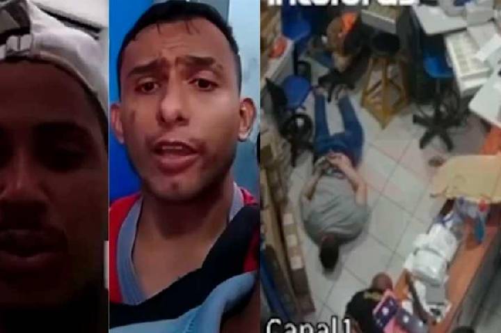 Criminosos fazem transmissão ao vivo durante assalto com reféns em lotérica no Marajó