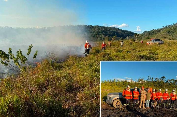 Incêndio de média proporção é controlado em Moraes Almeida reforça necessidade de unidade do Corpo de Bombeiros na região