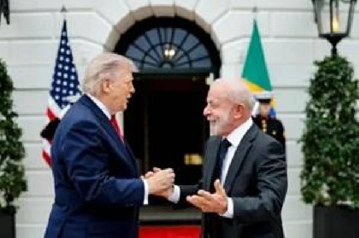 Lula e Trump se reúnem na Casa Branca e reforçam cooperação entre Brasil e EUA