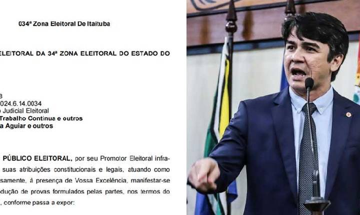 MP Eleitoral pede quebra de sigilo bancário de Wescley Tomaz, ex-candidato a prefeito em Itaituba no PA
