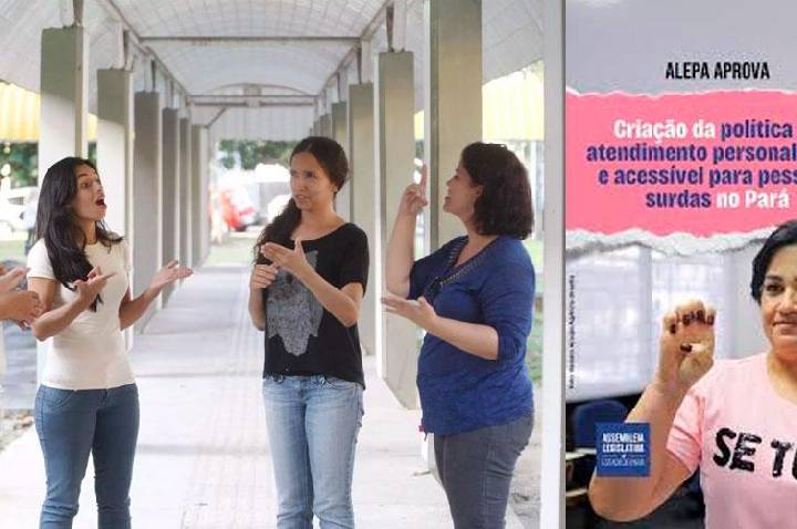 Pará sanciona lei que garante atendimento personalizado e acessível a pessoas surdas
