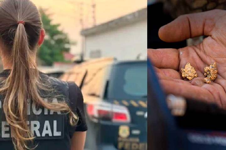 PF prende condenado por tráfico de drogas e apreende ouro no Município de Trairão sudoeste do Pará