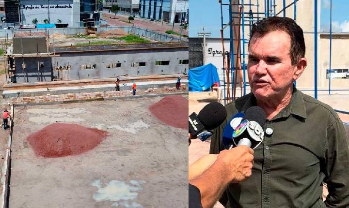 Praça do Cidadão entra na reta final e obras já alcançam 80% de execução em Itaituba