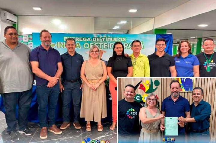 Prefeitura de Itaituba e INCRA entregam 50 títulos definitivos a produtores rurais e fortalecem a regularização fundiária