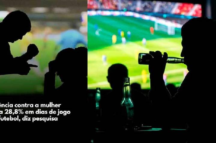 Violência contra mulheres aumenta 28,8% em dias de jogos de futebol, aponta estudo
