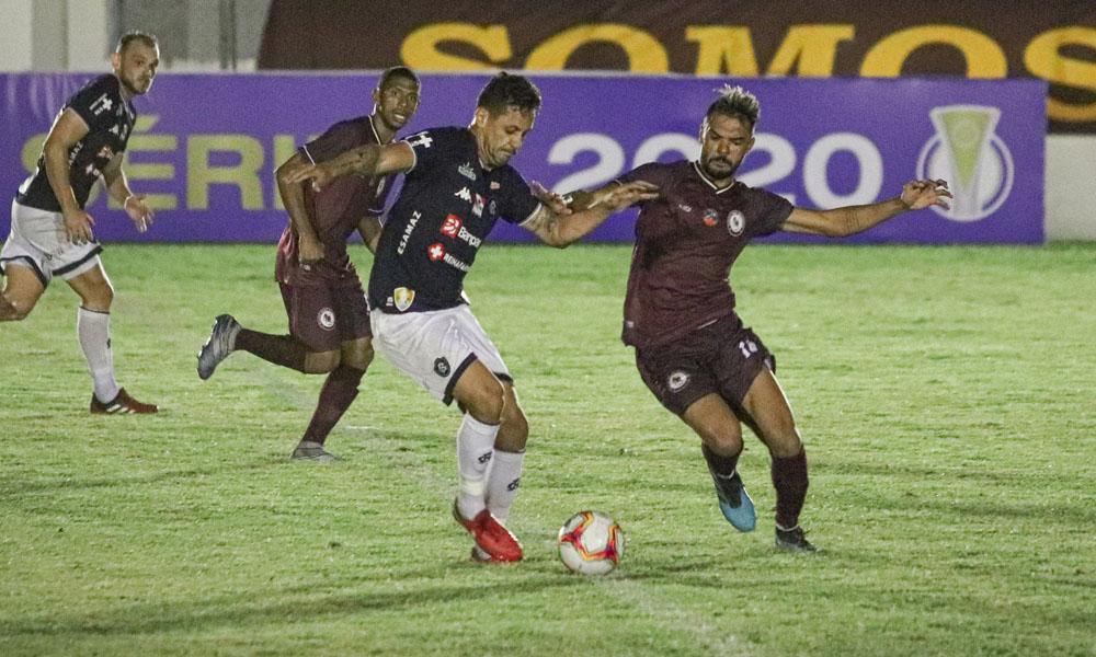 O Leão Azul estreou fora de casa com o pé direito no Campeonato Brasileiro da Série C