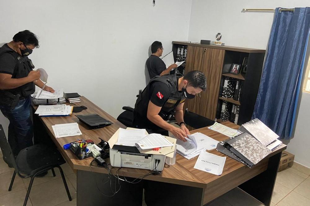 POLICIA CIVIL REALIZA OPERAÇÃO EM ITAITUBA DESVIO DE RECURSOS PÚBLICOS