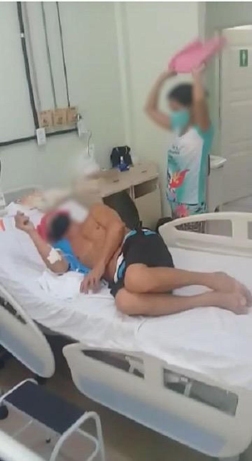 PACIENTES DENUNCIAM FALTA DE VENTILAÇÃO