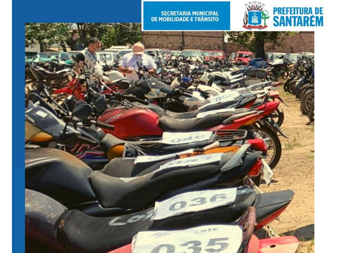 50 proprietários são notificados a retirar veículos apreendidos, em até 30 dias, para escapar de leilão em Santarém