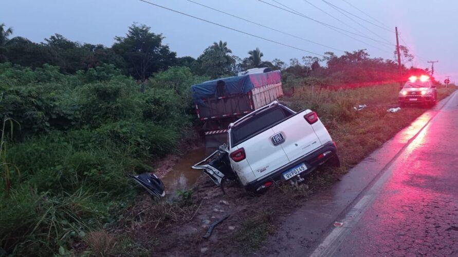 COMANDANTE DA PM MORRE EM GRAVE ACIDENTE