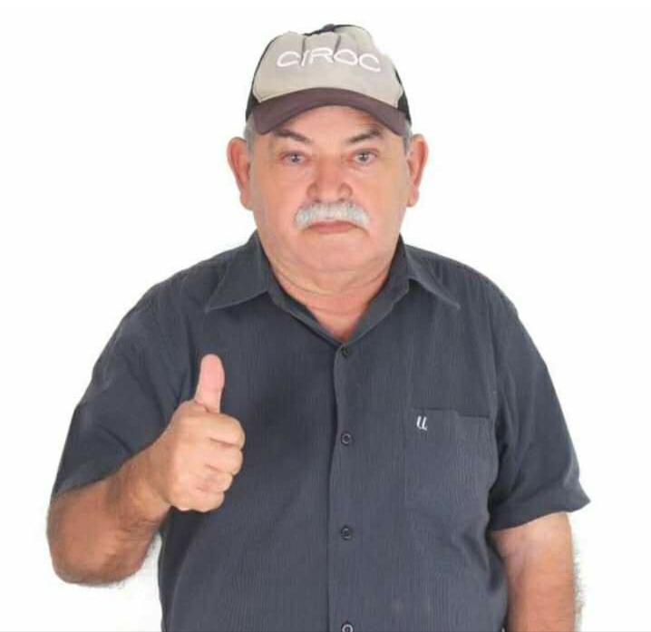 Faleceu por complicações decorrente da Covid-19, o ex-Vereador Antônio Cardoso (Dafinha)