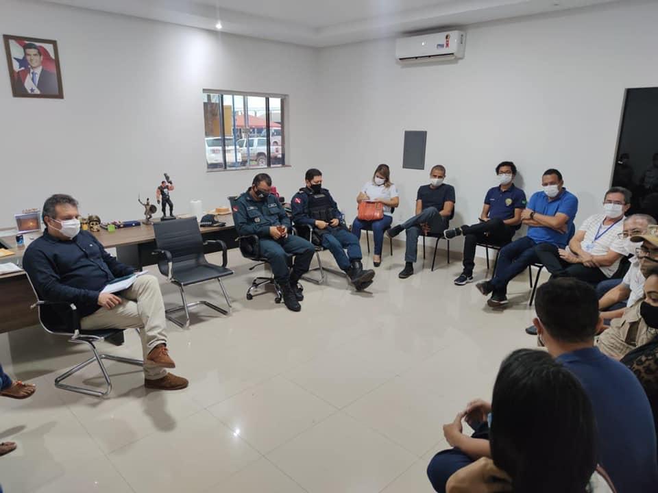 SESPA e SEMSA unem forças com órgão de segurança com novas medidas para combater o Covid-19 em Itaituba