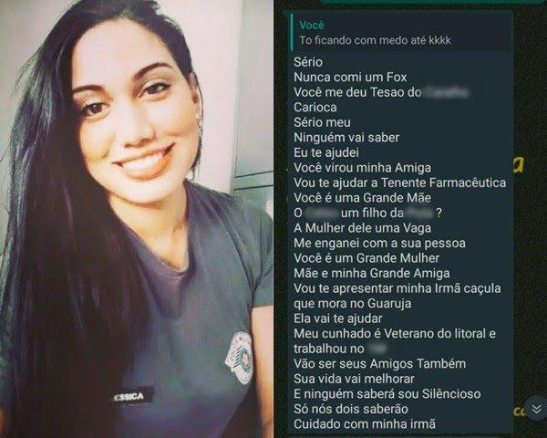 Policial assediada e ameaçada de estupro e morte por tenente pede medida protetiva