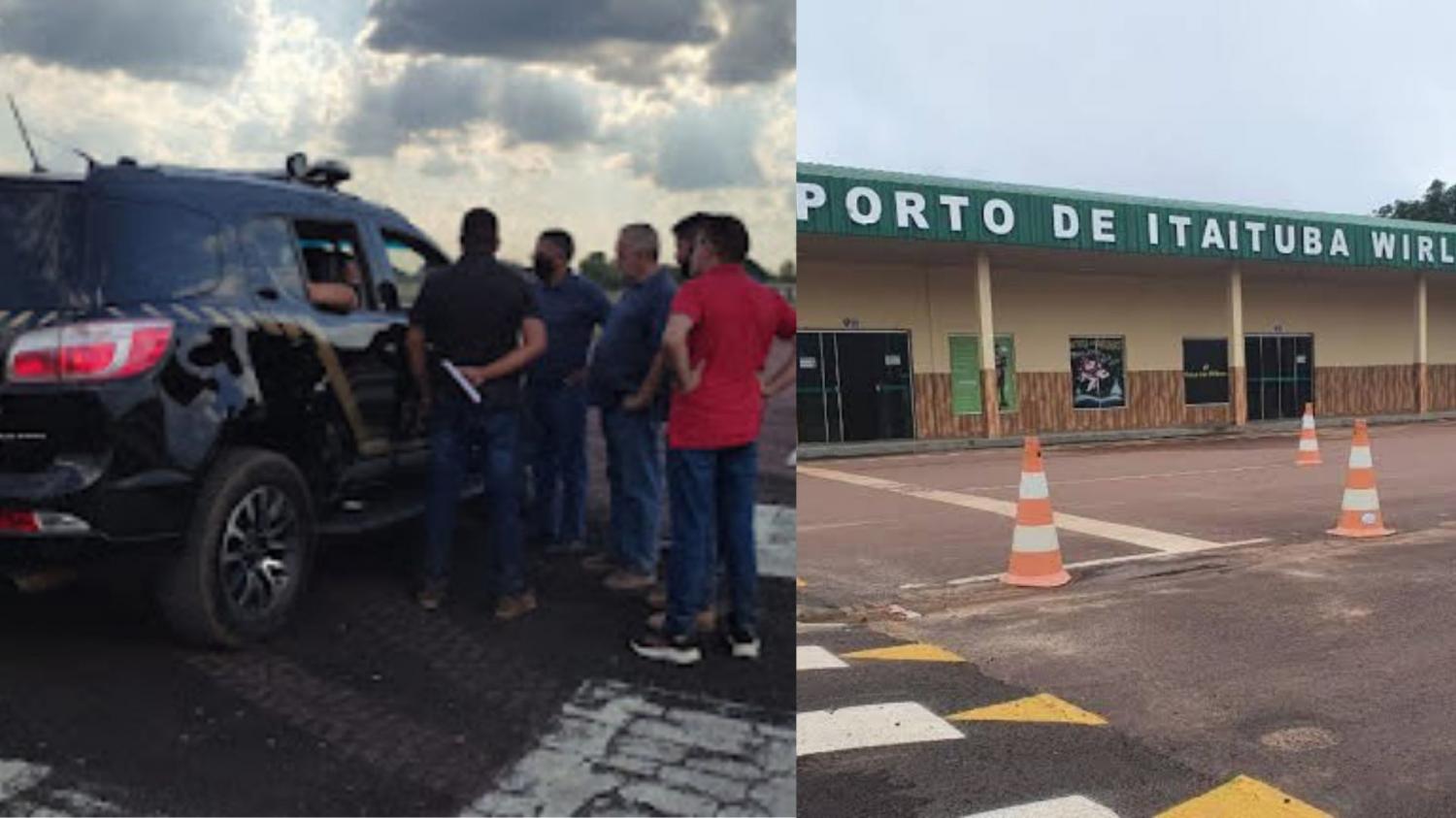Após decisão judicial de reintegração de posse, aeroporto de Itaituba e interditado