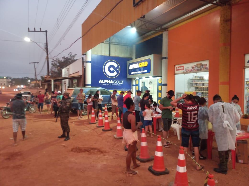Distrito de Moraes Almeida em Itaituba-Pa, recebeu ação de vacinação contra a Covid-19