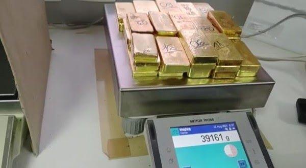 Polícia Federal apreende mais de 30 quilos de ouro dentro de mochila em aeroporto de Jundiaí
