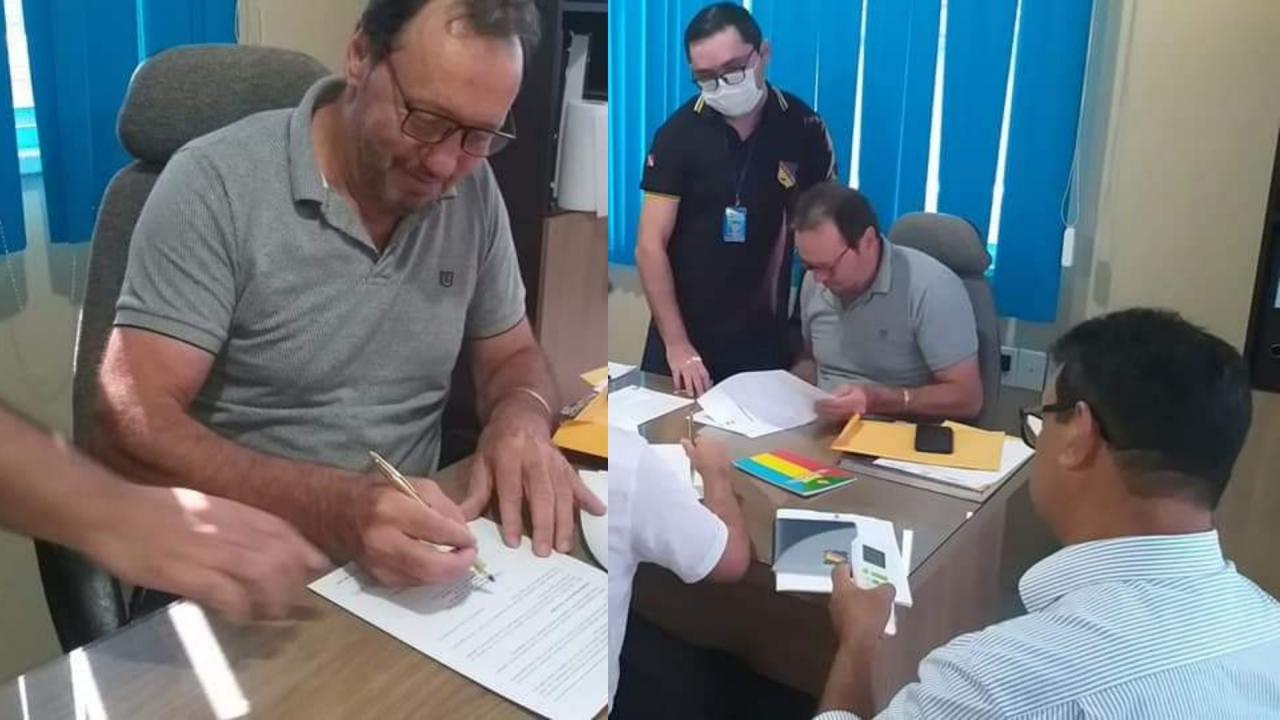 O presidente da Câmara de Itaituba Dirceu Biolchi, anunciou início da obra de reforma e ampliação do prédio da CMI