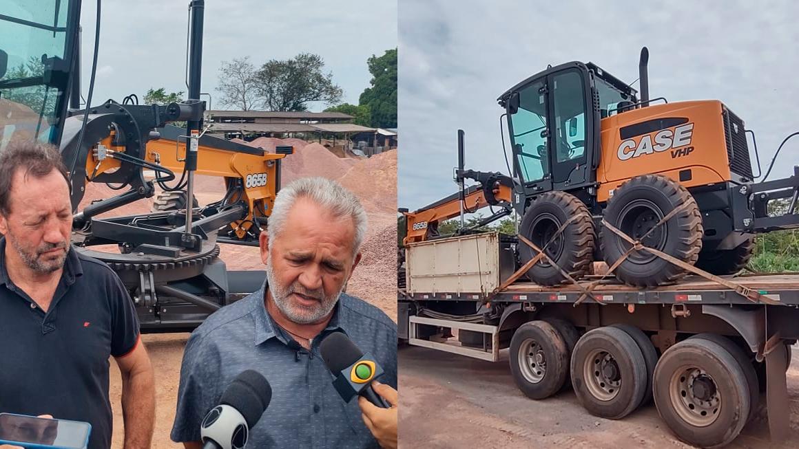 Prefeitura de Itaituba faz aquisição de dois novos maquinários (patrol) para destinar ao interior