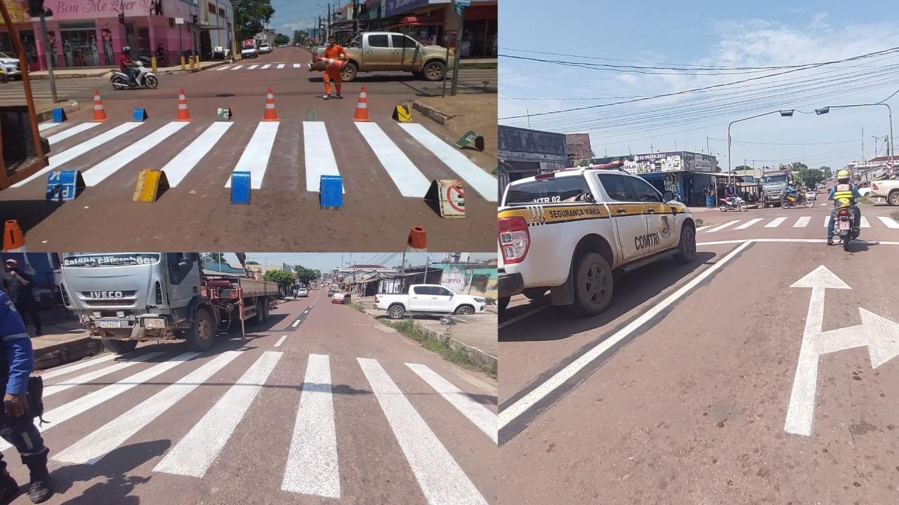 Mais duas vias terão sentido único, as duas cortam o bairro Bela Vista e Jardim das Araras em Itaituba Pará