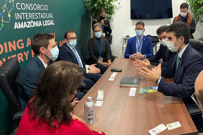 Consórcio Amazônia Legal assina Memorando de Entendimento em Glasgow