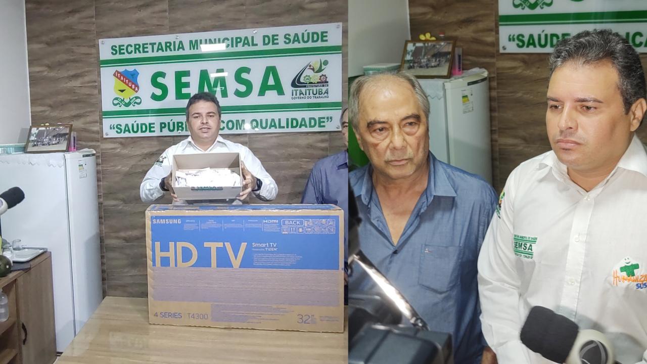 Itaituba sorteia prêmio para incentivar população a se vacinarem