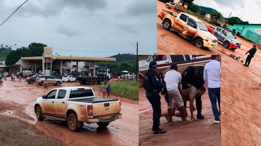 Bandidos entram em confronto com a Policia Militar após abordagem em Moraes Almeida, Itaituba-PA