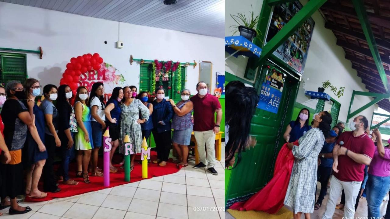 Escola Antônio Gonzaga Barros inaugura sala multifuncional para educação inclusiva