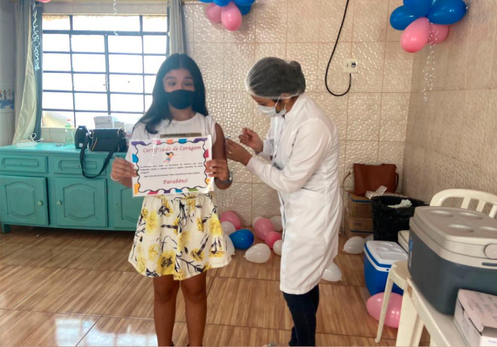 Vacinação pediátrica contra Covid-19 teve inicia hoje em Itaituba Pará