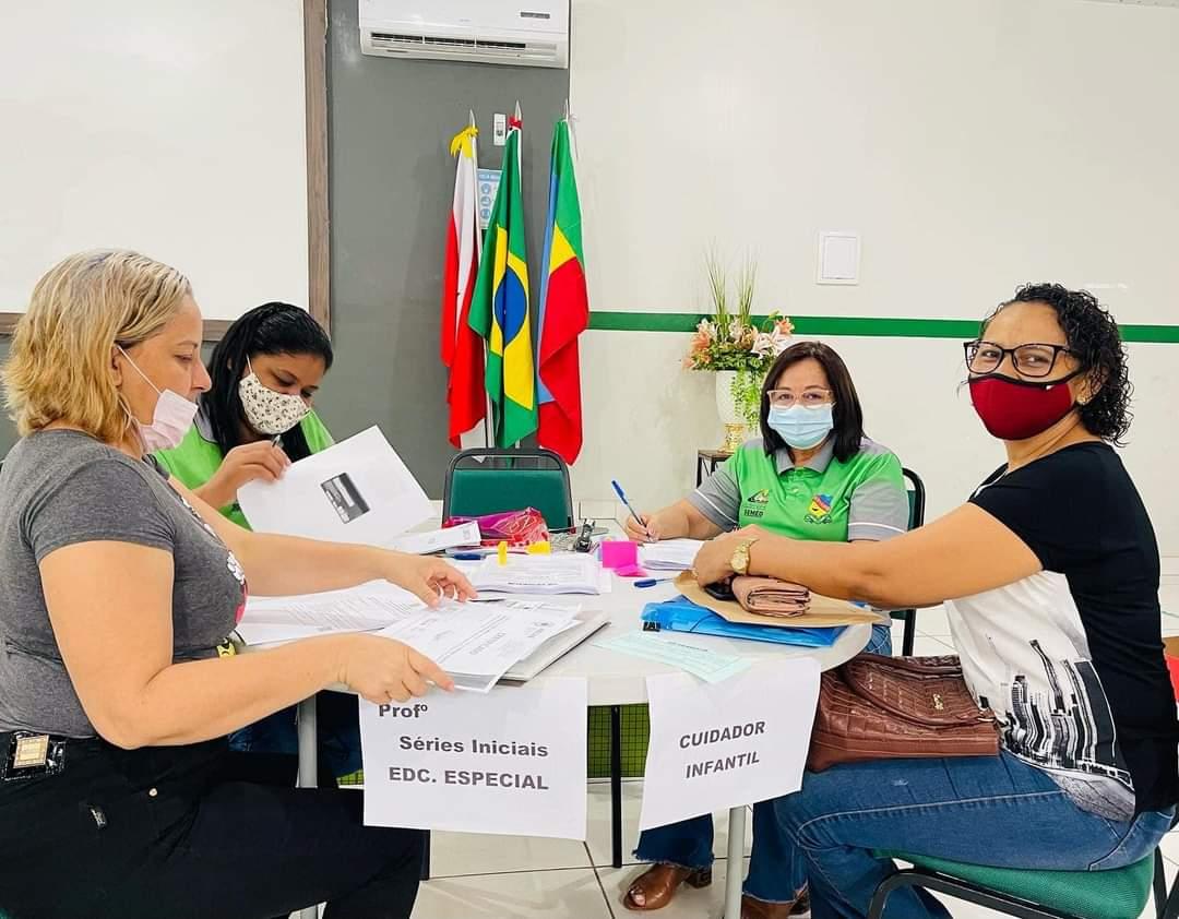 SEMED inicia recebimento de documentação do PSS 2022