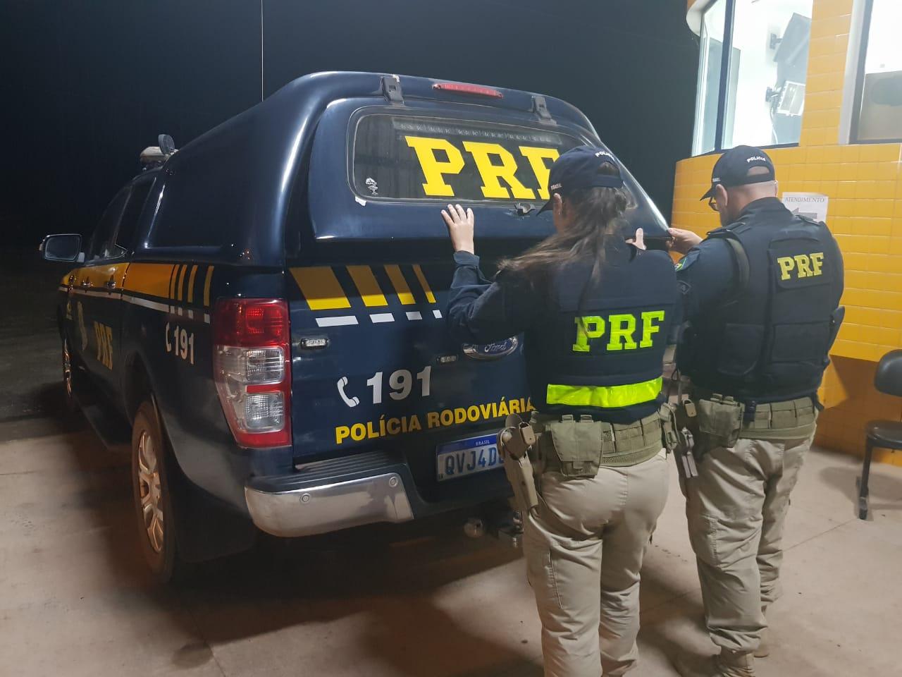Homem com mandado de prisão e preso pela PRF em Santarém Pará