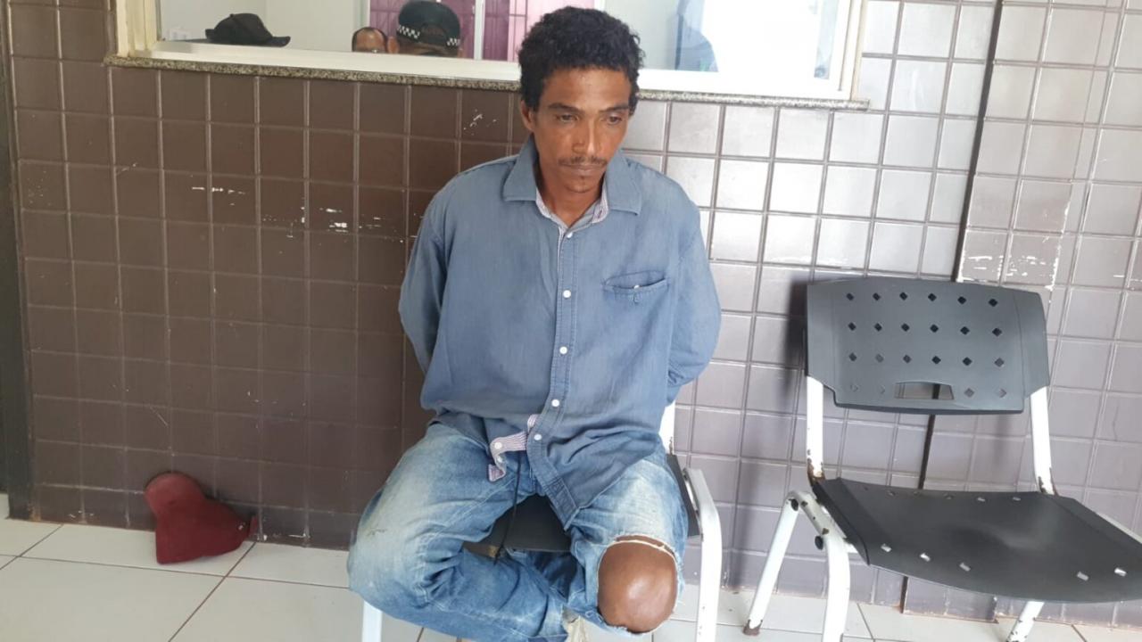 Homem foragido é detido no distrito de Campo Verde Km-30