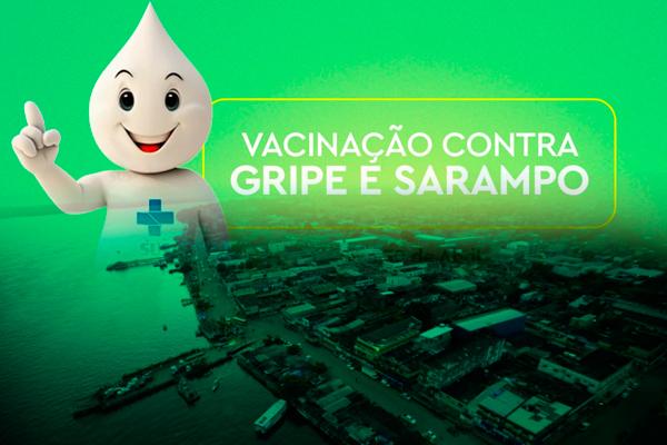 Itaituba irá realiza ‘Dia D’ de vacinação contra a gripe e sarampo neste sábado (30); veja lista de locais
