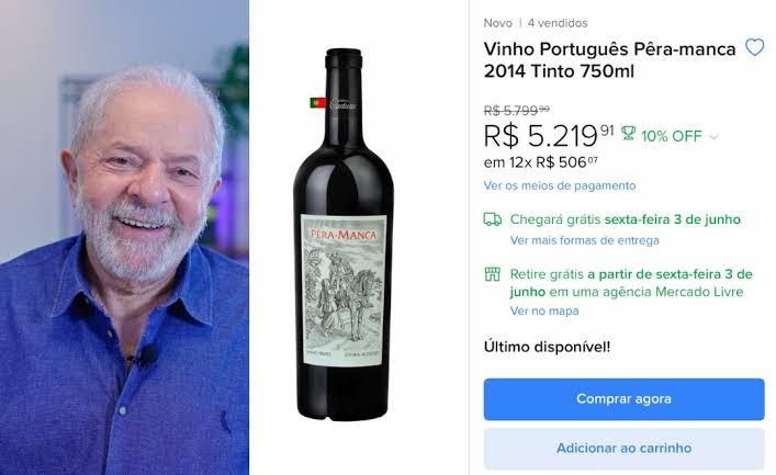 Vinhos de R$ 5 mil e mimo de bilionário: o luxo no lixo de Lula