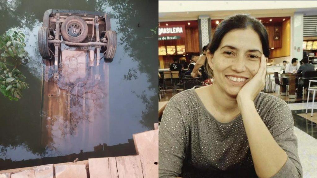 Enfermeira morre afogada após carro cair em córrego no Pará
