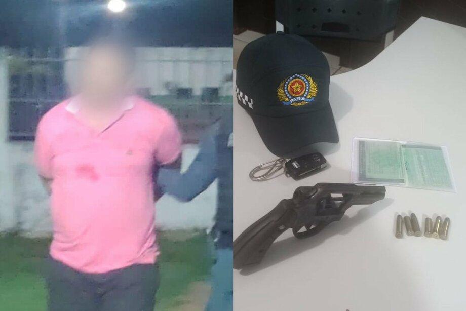 Homem é preso apor atropelamento e disparos de arma de fogo em Itaituba no Pará