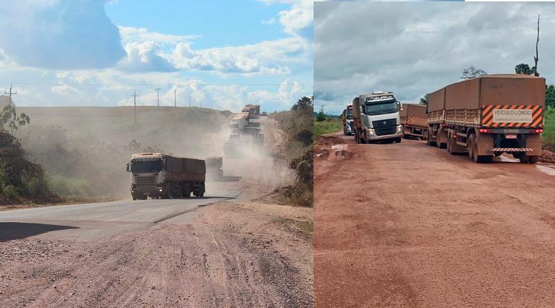 Vídeo: Vereador Peninha denúncia péssimas condições e questiona capacidade de concessionária da BR-163
