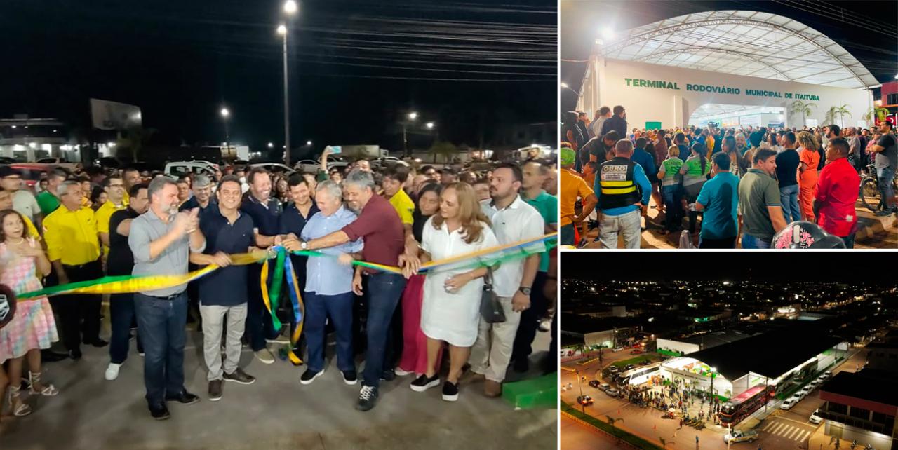 Itaituba ganha seu primeiro Terminal Rodoviário, a obra foi inaugurada nesta quinta-feira 30 de Junho