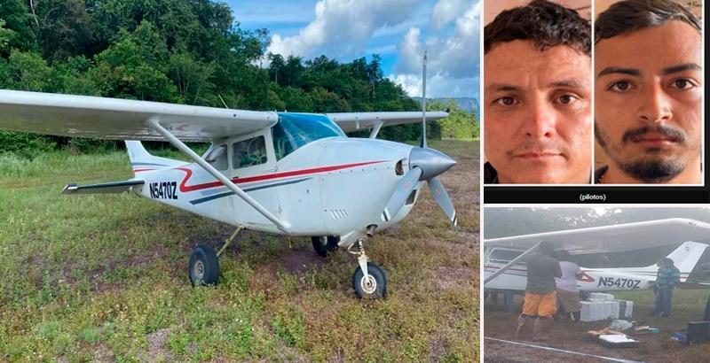 Piloto brasileiro é preso na Guiana com mais de 750 kg de drogas