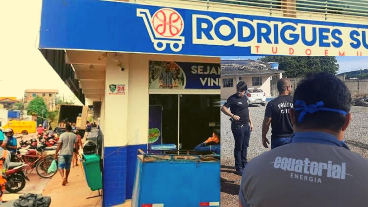 Gerente  de supermercado em Itaituba Pará, é preso após flagrante de furto de energia