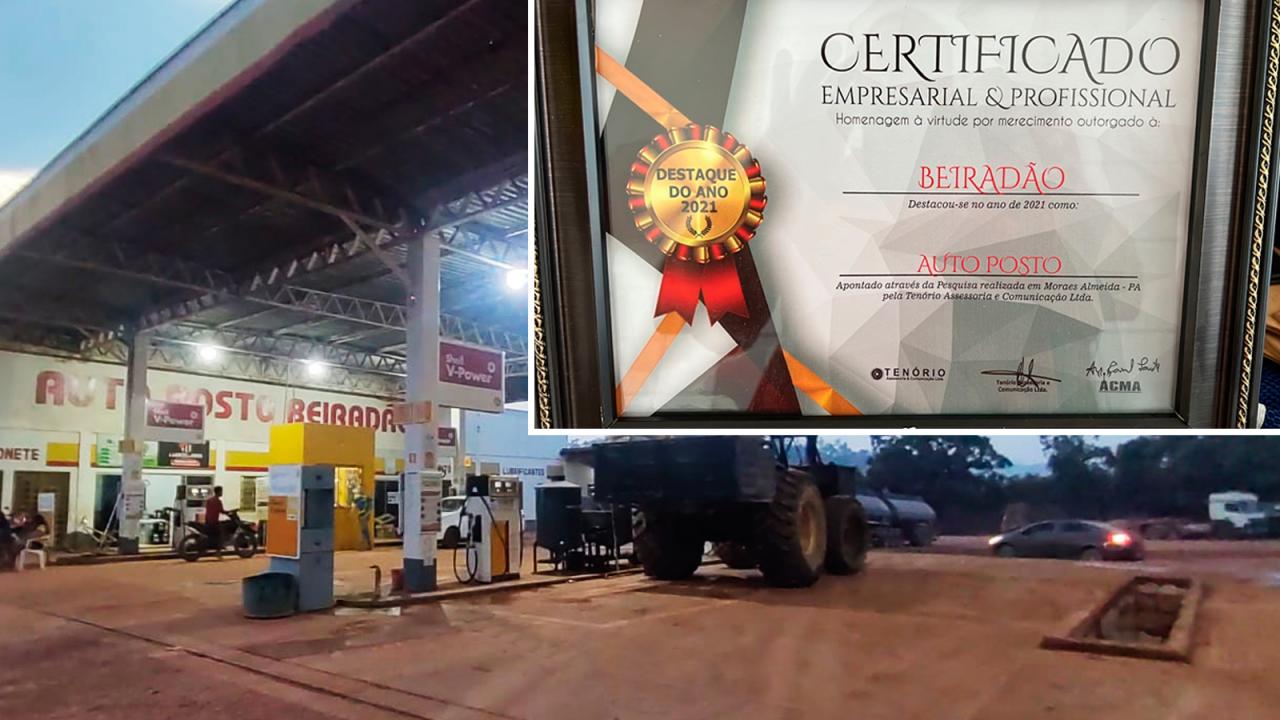 Auto Posto Beiradão recebe mais uma vez o prêmio 