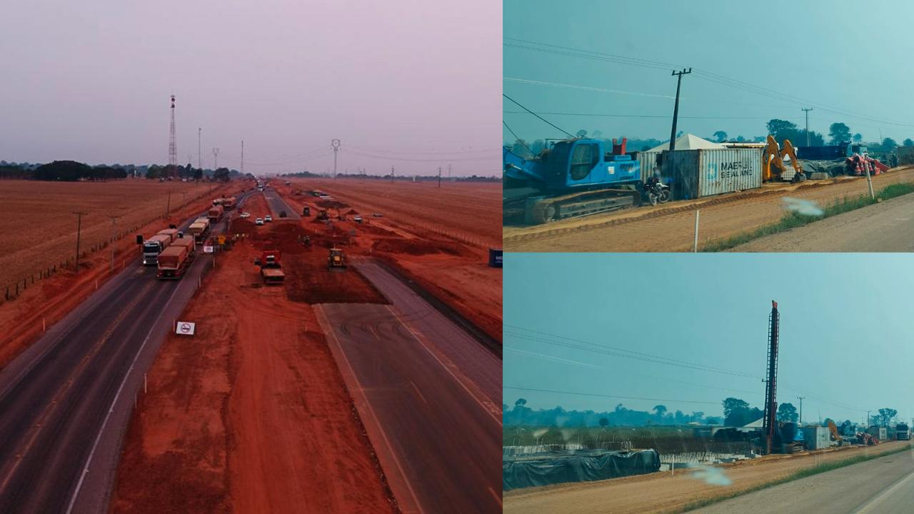 Concessão da BR-163/230/MT/PA terá três pedágios, primeiro na região esta sendo construído à 8km de Trairão Pará
