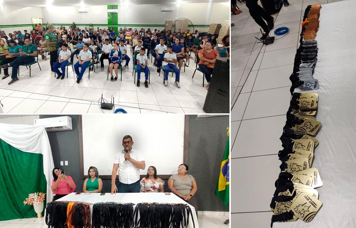 Estudantes de Itaituba premiados na 16ª Olimpíada Brasileira de Matemática das Escolas Públicas - OBMEP 2021