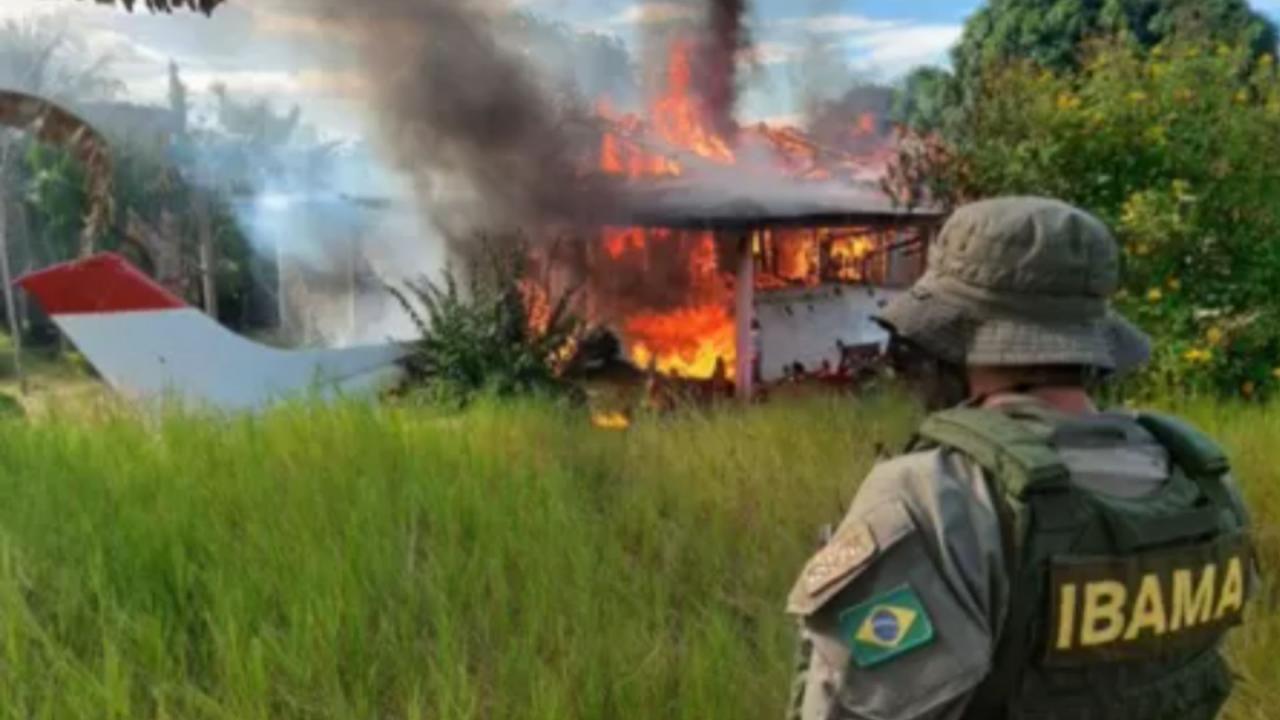 Fiscais do Ibama são recebidos a tiros por garimpeiros