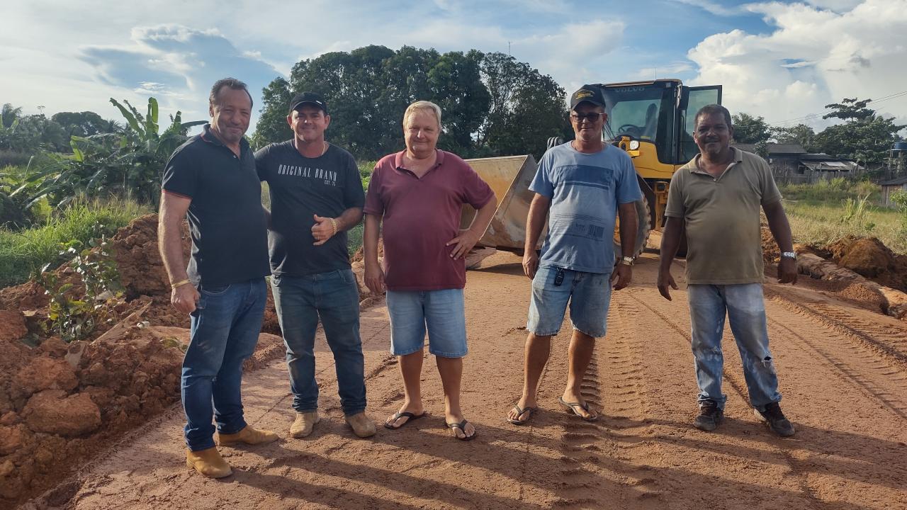 Ponte na rua das Castanheiras foi recuperada em parceria da Prefeitura de Itaituba e empresários de Moraes Almeida no Pará