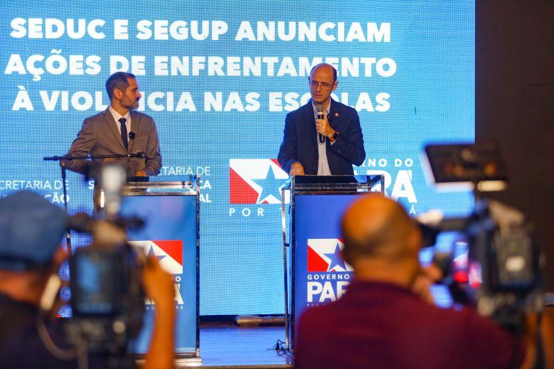 Governo do Pará enviará à Alepa projeto que cria o Programa Escola Segura
