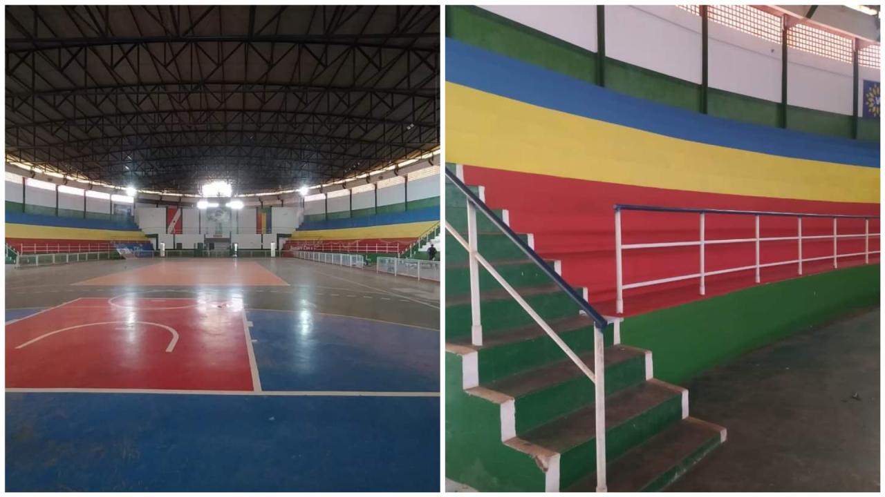 Arena para realização da Copa Ouro 2023 está em fase final de sua reforma