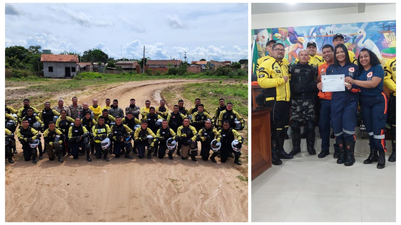 DETRAN -PA, finalizou curso de Motociclista Operacional em Itaituba no Pará