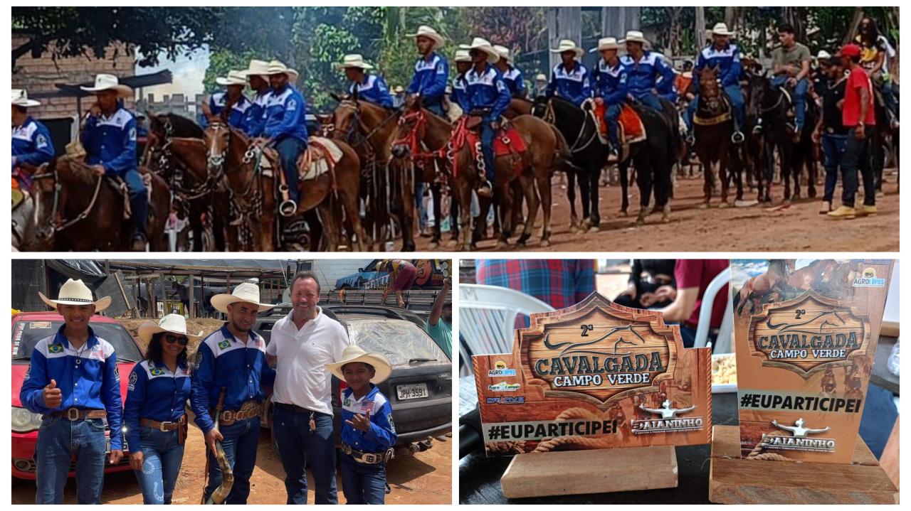 Segunda cavalgada do Distrito de Campo Verde Km30 em Itaituba foi um sucesso